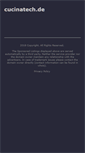 Mobile Screenshot of cucinatech.de